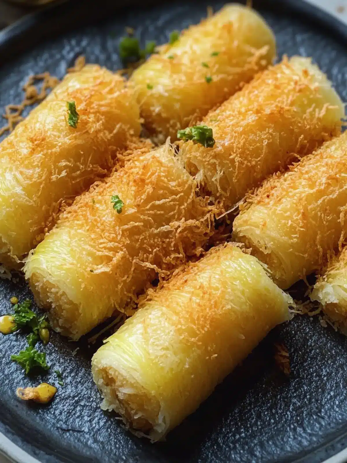 Kunafa Rolls