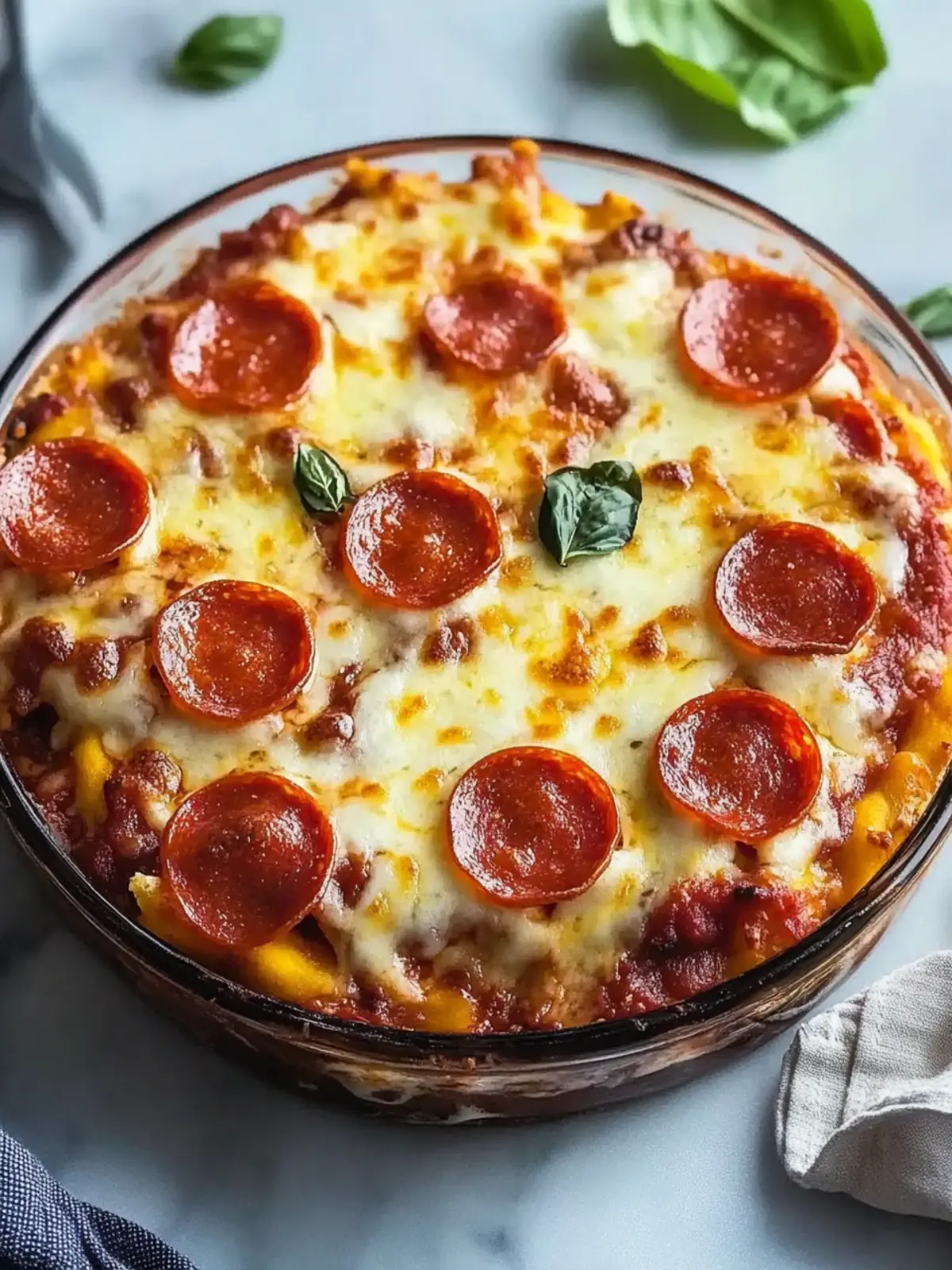 Irresistible Low Carb Pizza Casserole Ready in 30 Minutes 3 Low Carb Pizza Casserole
