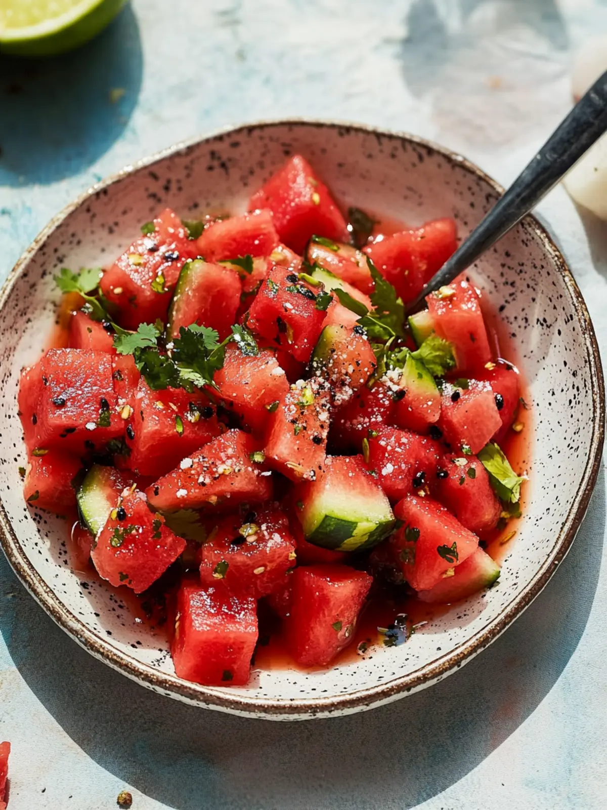 Watermelon Chaat