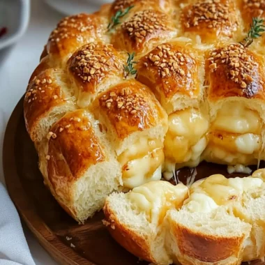 Honeycomb Bread Stuffed with Cheese