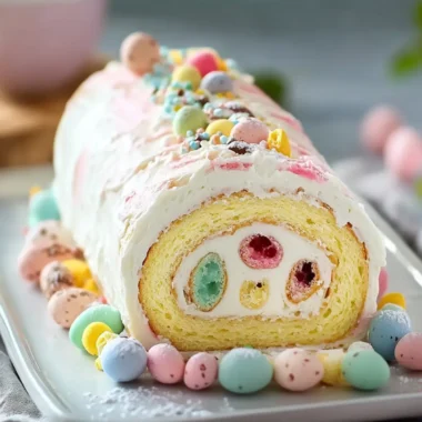 Easter Swiss Roll