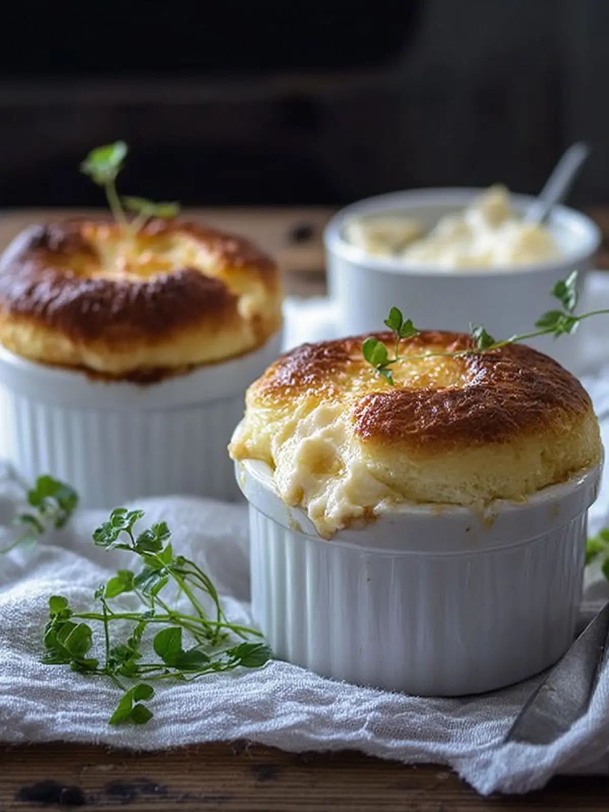 Elevate Your Dinner with a Fluffy Goat Cheese Souffle 3 Goat Cheese Souffle