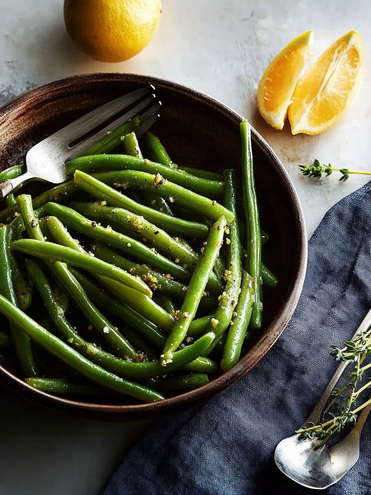 Seasoned Green Beans