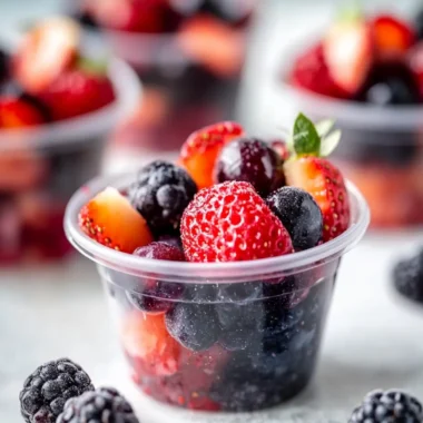 Mixed Berry Fruit Cups