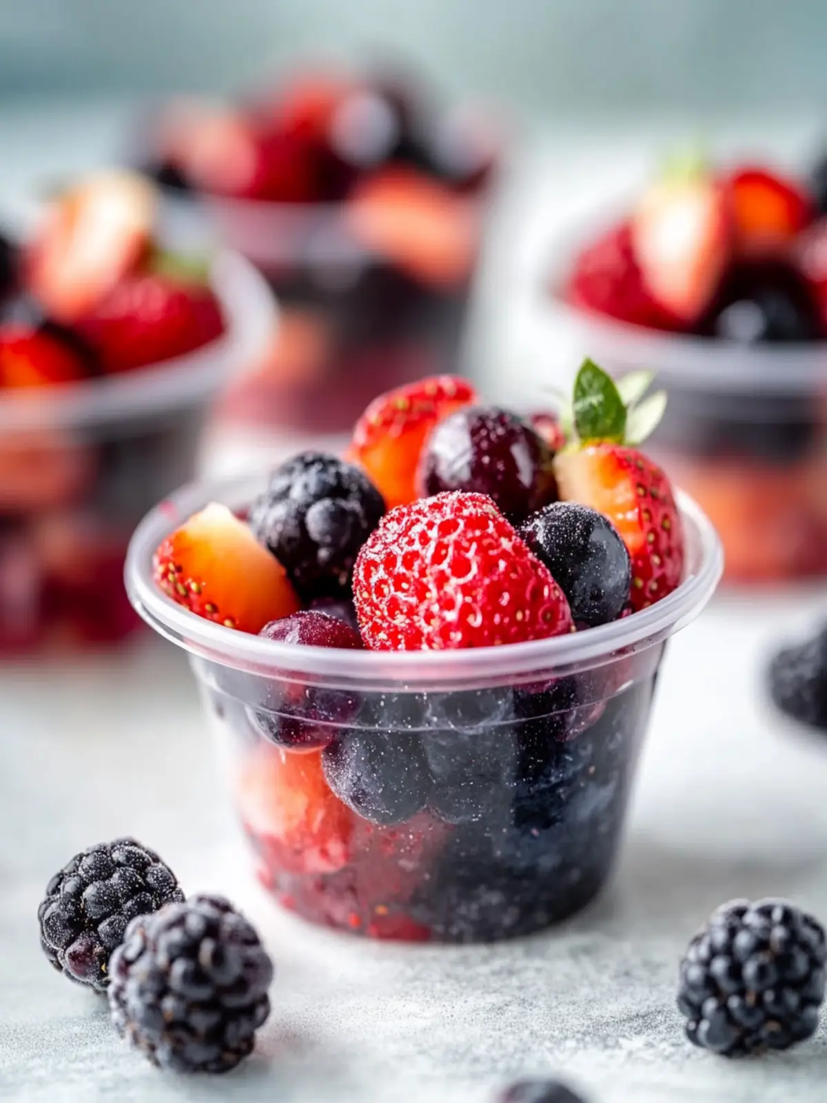 Delicious Mixed Berry Fruit Cups: A Healthy Sweet Treat! 5 Mixed Berry Fruit Cups