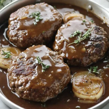 Savory Simple Salisbury Steak for Family Comfort Tonight 9 Simple Salisbury Steak