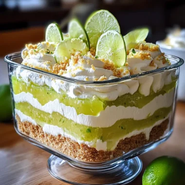 3 Layer Key Lime Pie Trifle
