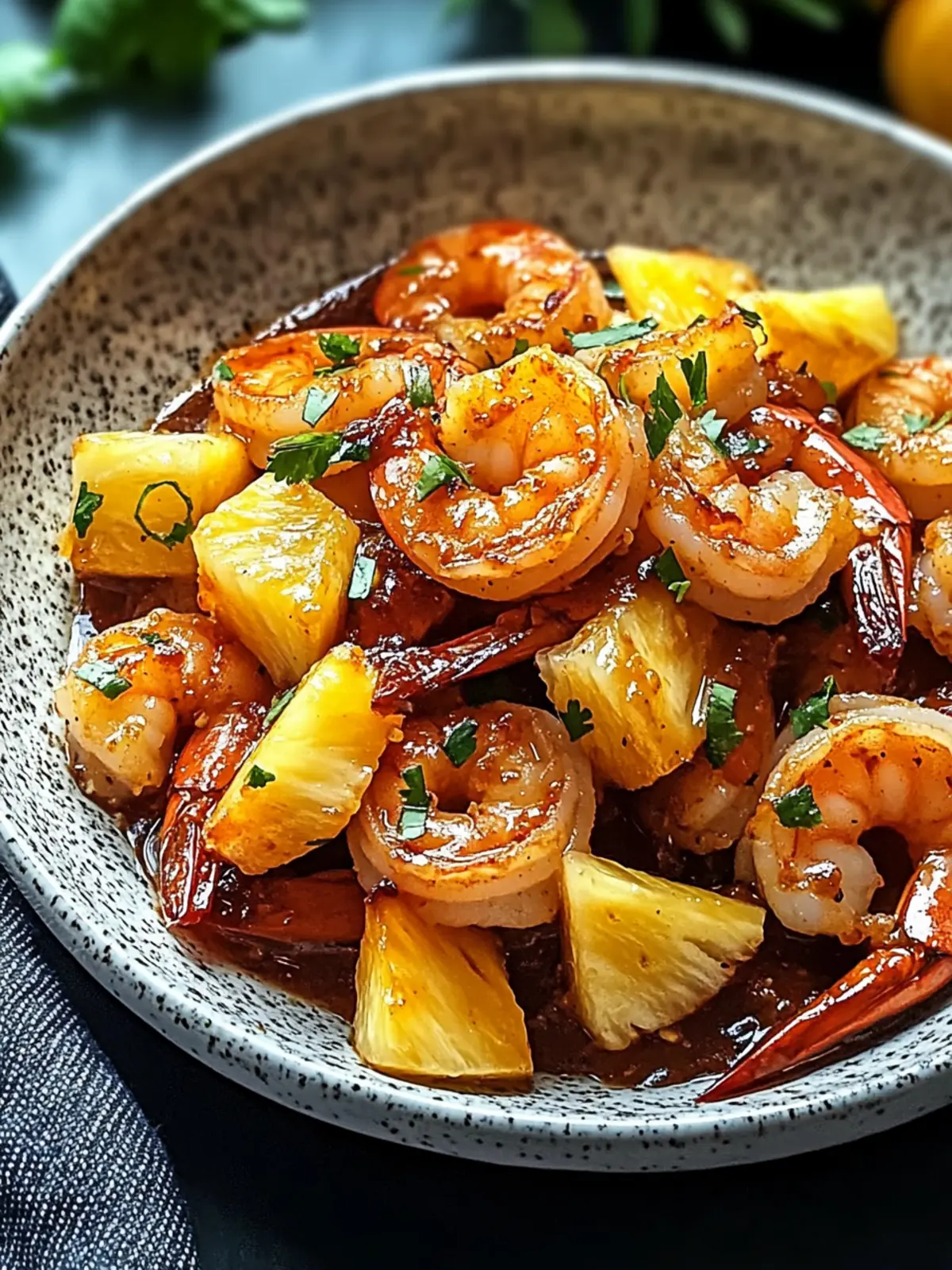 Sweet Chili Pineapple Shrimp
