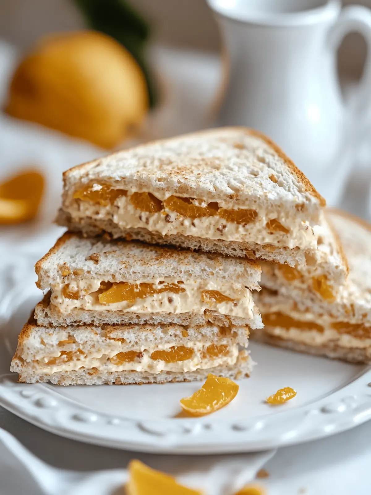 Delightful Cinnamon Orange Tea Sandwiches for Any Gathering 3 Cinnamon Orange Tea Sandwiches