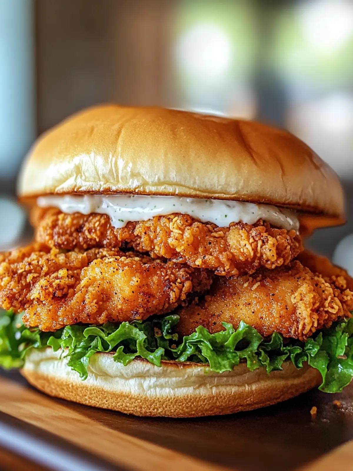 Cajun Crispy Chicken Sandwich