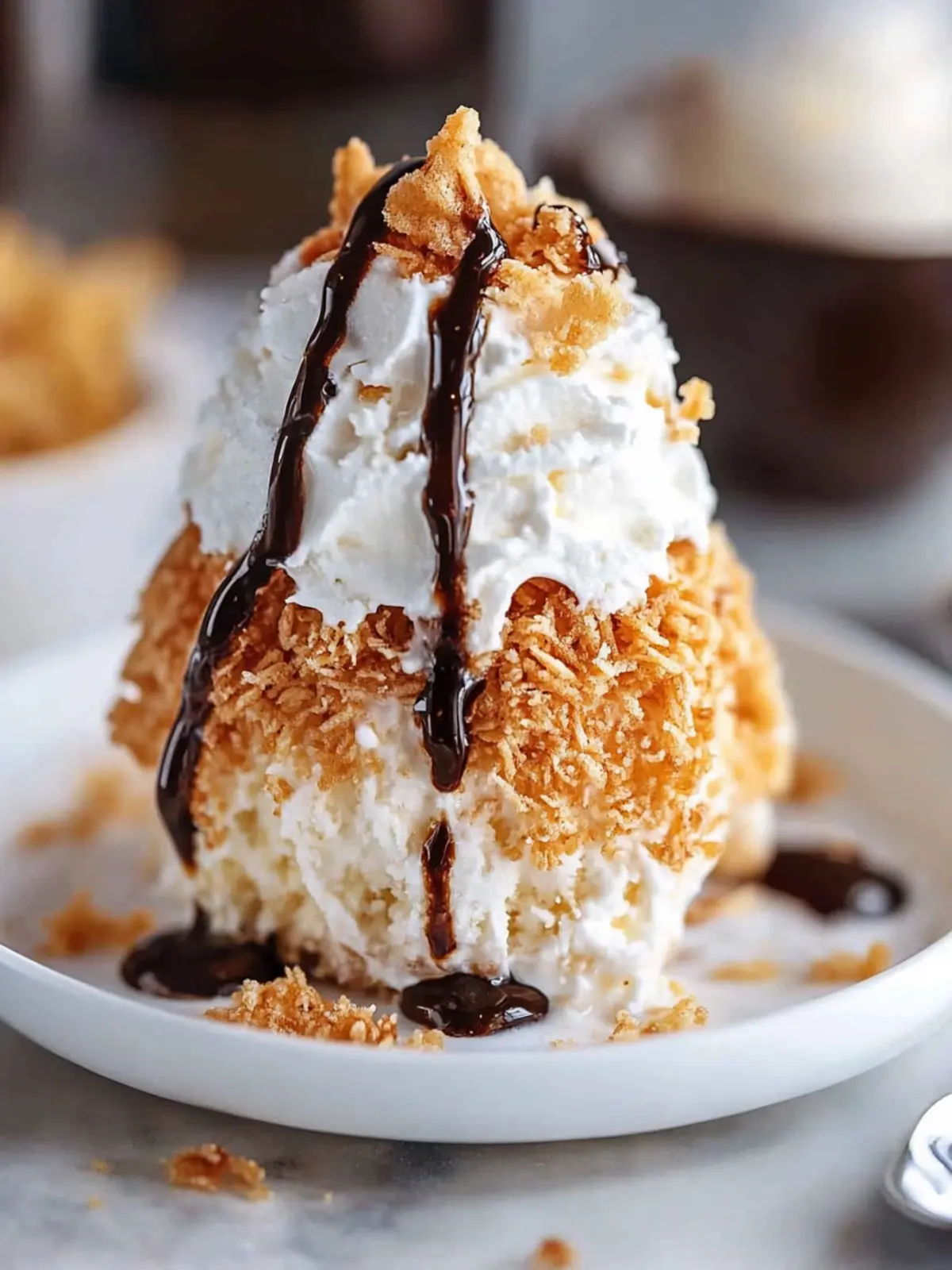 Fried Ice Cream Delight: Crunchy, Creamy Bliss at Home 2 Fried Ice Cream