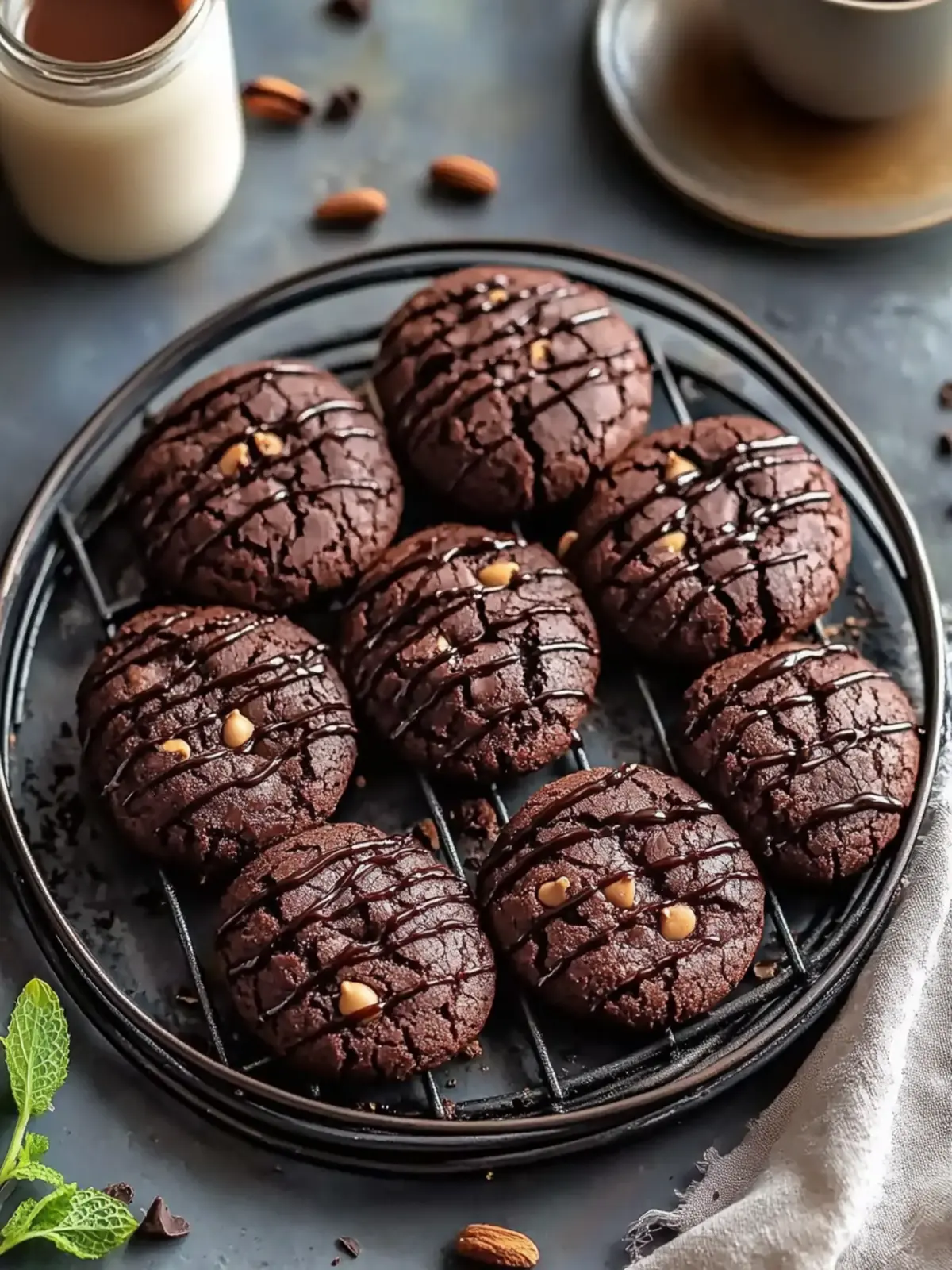 Chocolate Condensed Milk Cookies