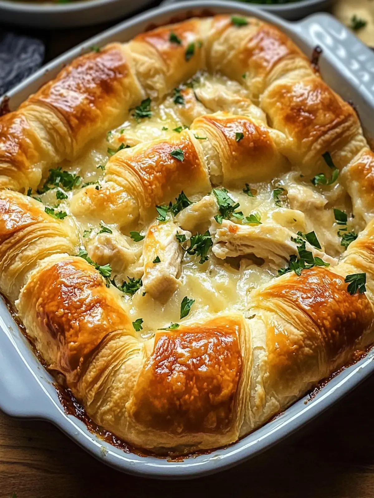 Cheesy Chicken Crescent Bake: Comfort Food in Minutes 2 Cheesy Chicken Crescent Bake