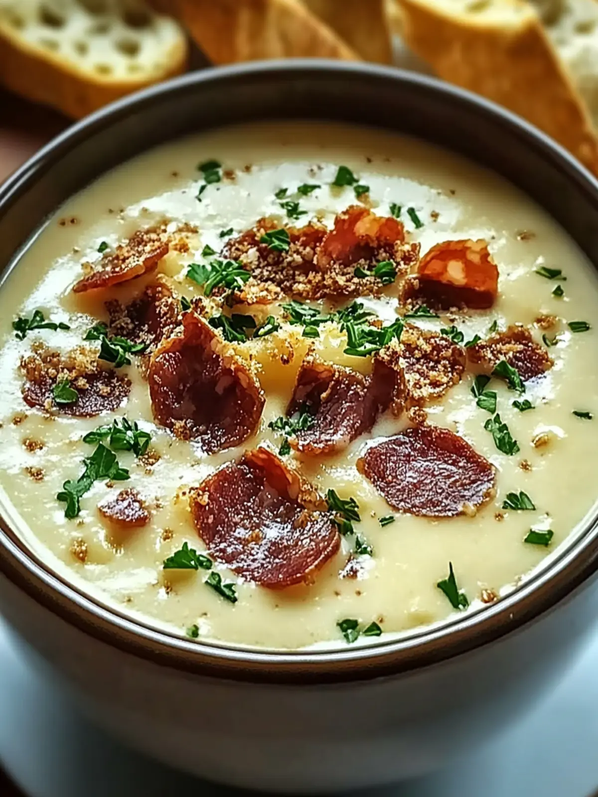 Creamy Charcuterie Soup