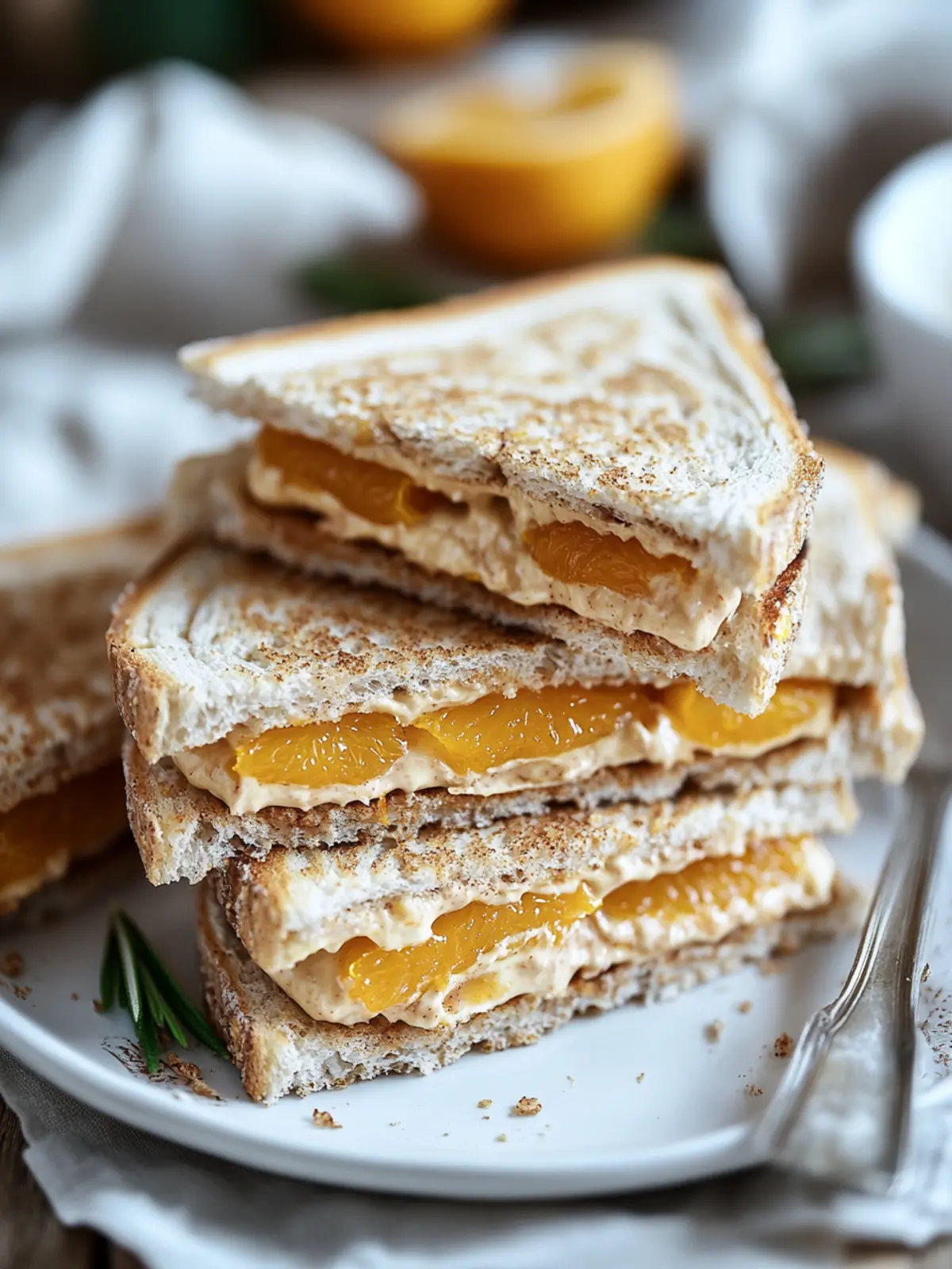 Delightful Cinnamon Orange Tea Sandwiches for Any Gathering 2 Cinnamon Orange Tea Sandwiches