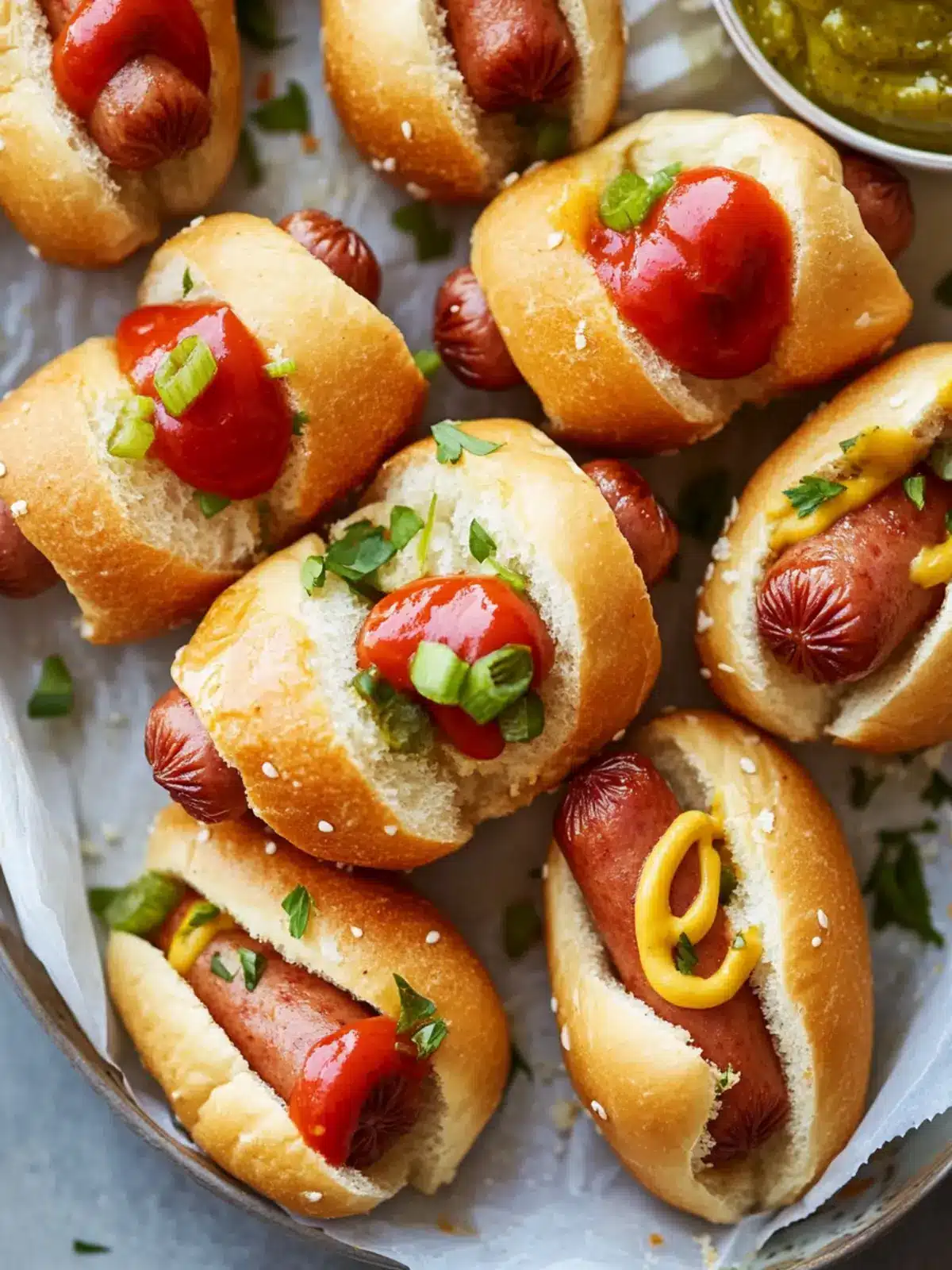 Mini Hot Dog Bites