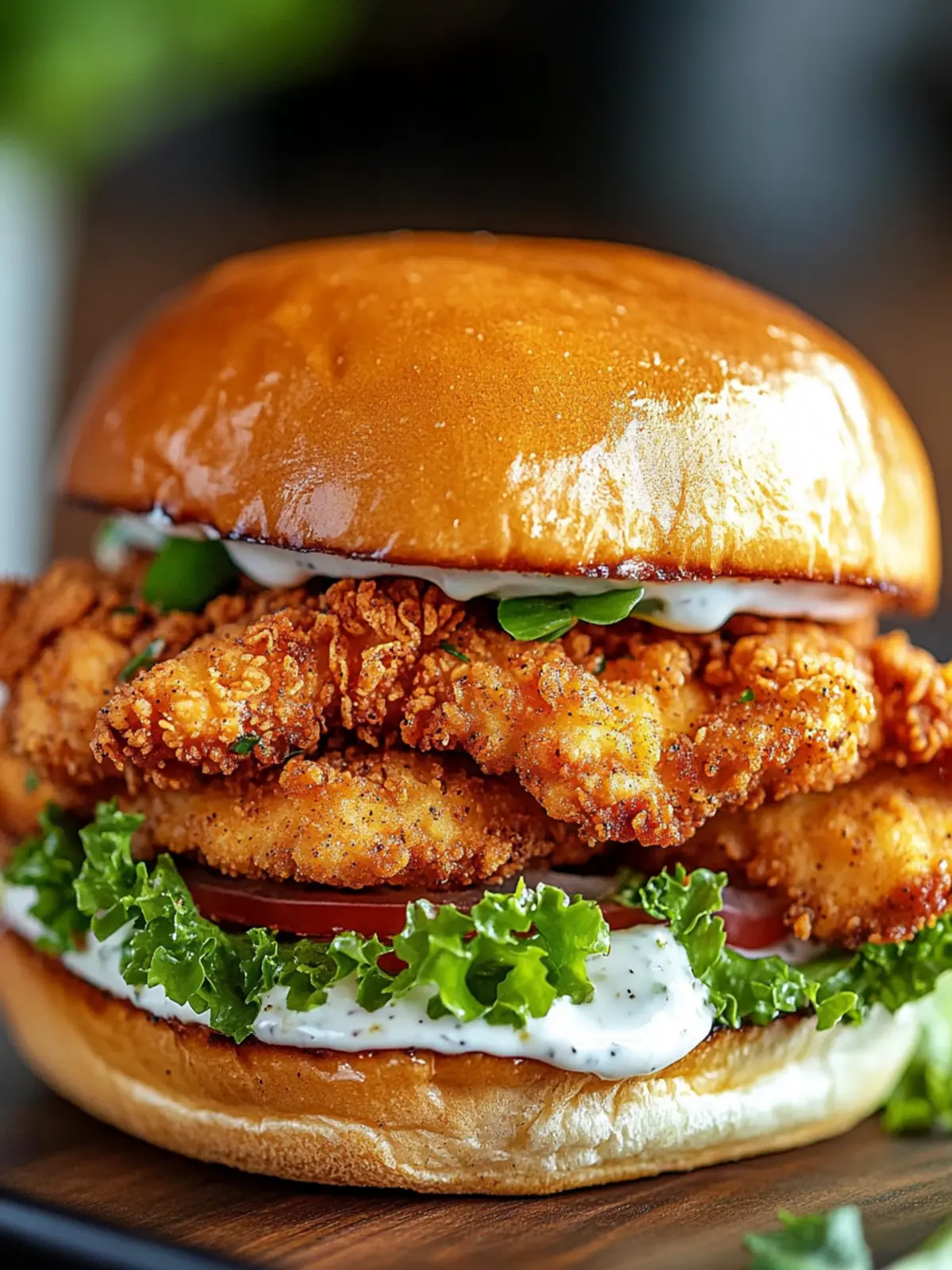 Cajun Crispy Chicken Sandwich