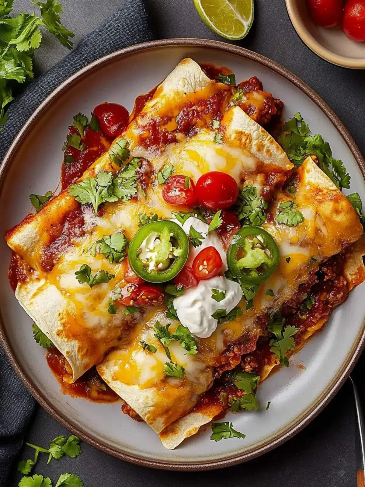 Mouthwatering Beef Enchiladas that Beat Fast Food Any Day 5 Beef Enchiladas