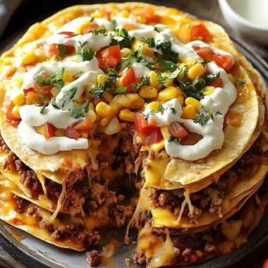 Chuck Wagon Tortilla Stack