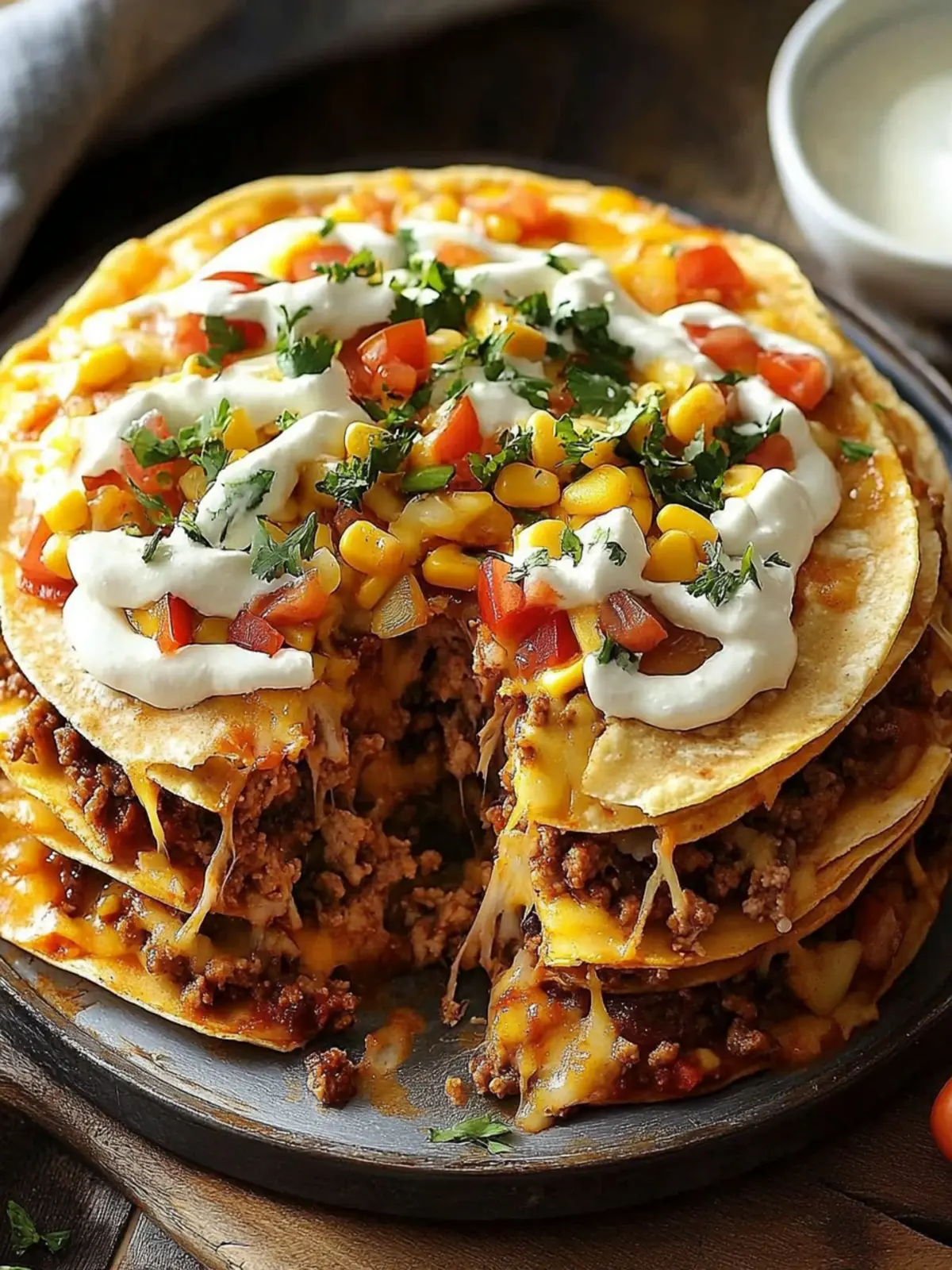 Chuck Wagon Tortilla Stack