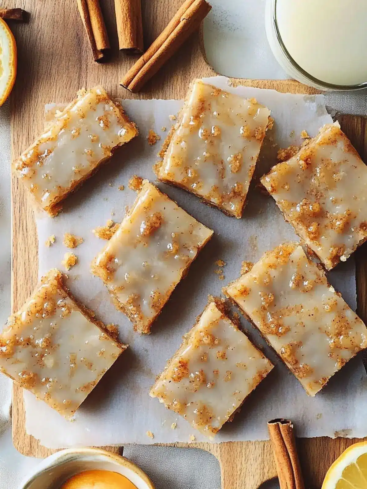 Honey Cinnamon Bars