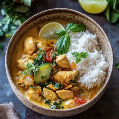 Summer Coconut Chicken Curry