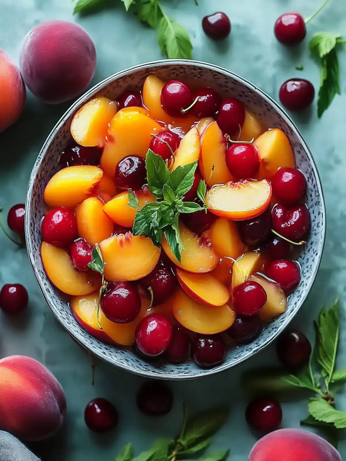 Peach Cherry Salsa: Summer's Refreshing Flavor Explosion 2 Peach Cherry Salsa