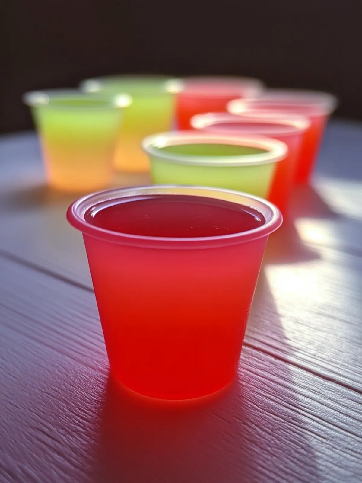Miami Vice Jello Shots: A Fun Twist on Tropical Party Treats 2 Miami Vice Jello Shots