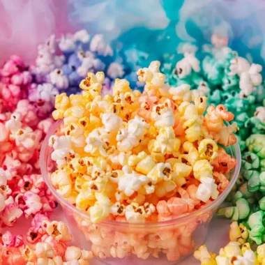 Rainbow Popcorn