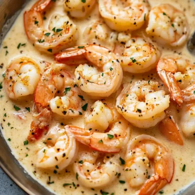 Creamy Garlic Shrimp