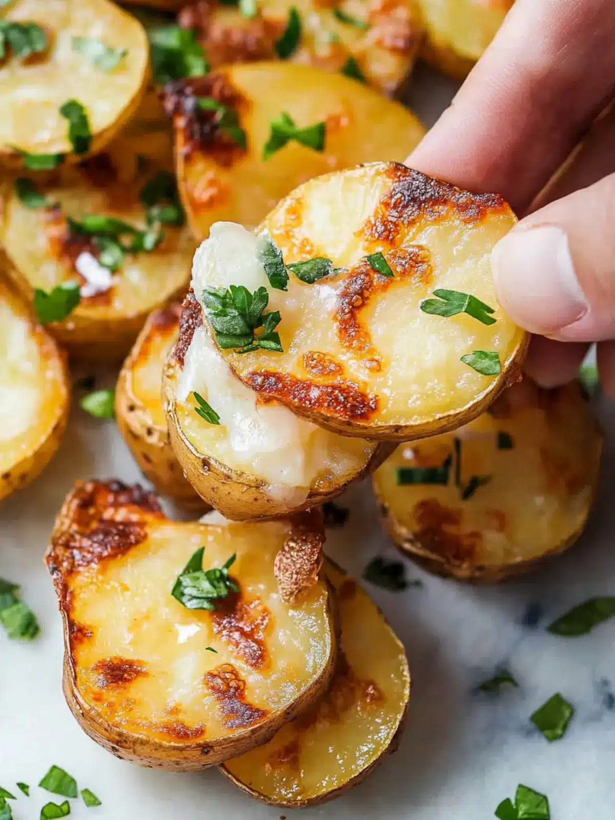 Baked Potato Slices