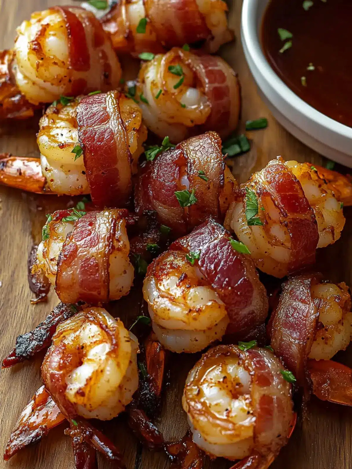 BBQ Bacon-Wrapped Shrimp