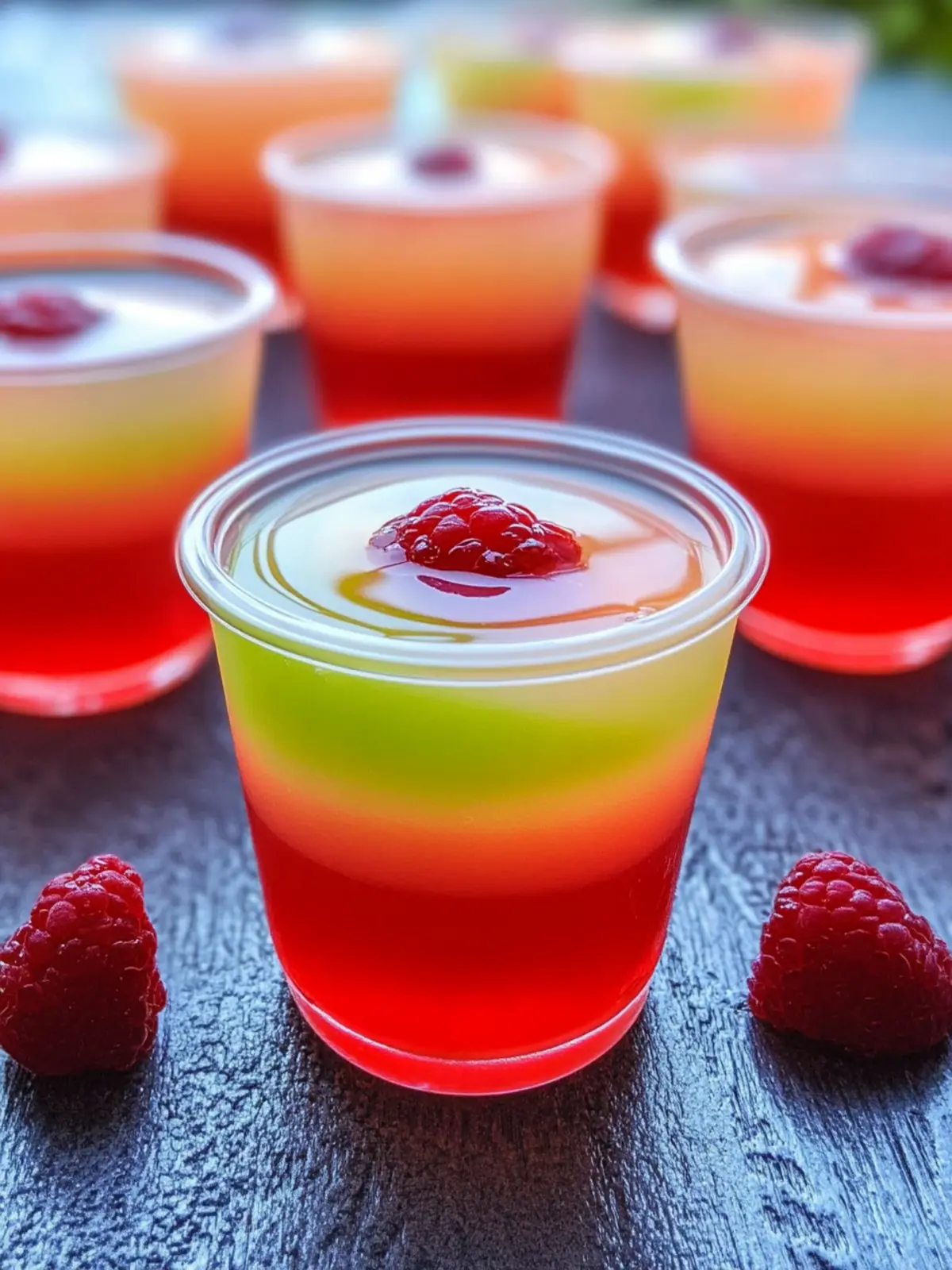 Miami Vice Jello Shots: A Fun Twist on Tropical Party Treats 5 Miami Vice Jello Shots