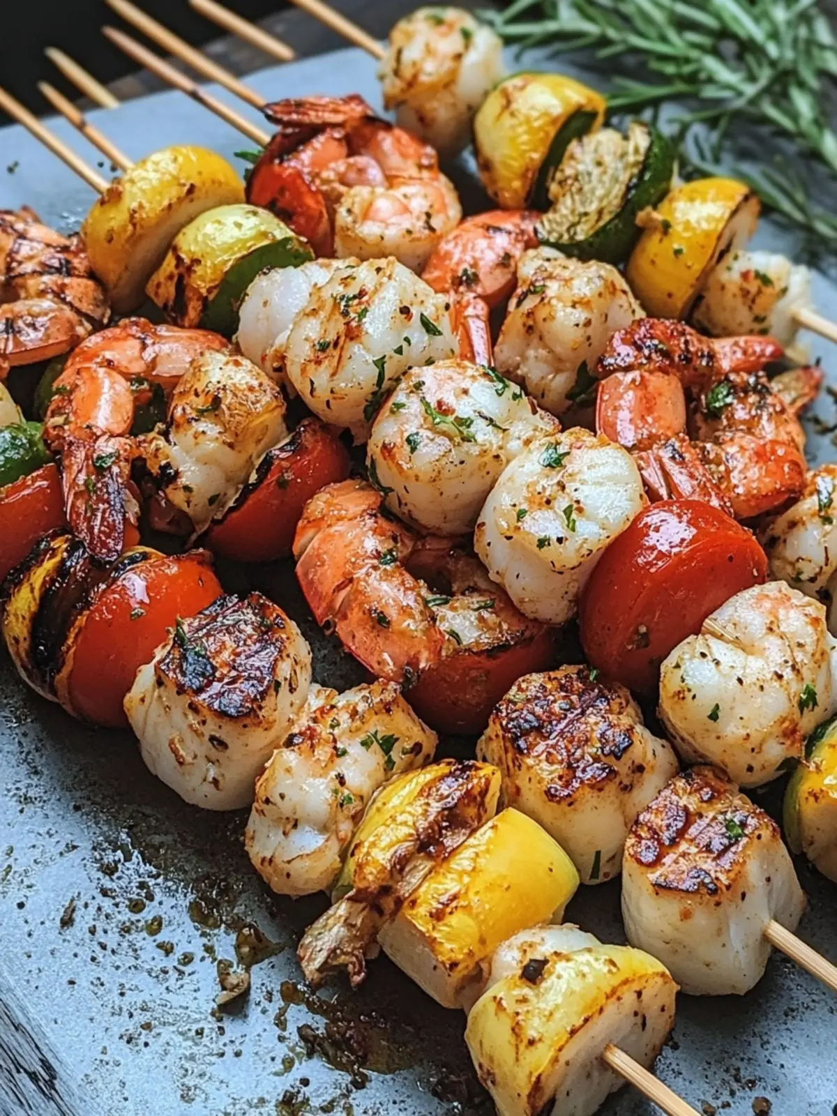 Grilled Seafood Skewers with Bold Flavors You’ll Love 4 Grilled Seafood Skewers