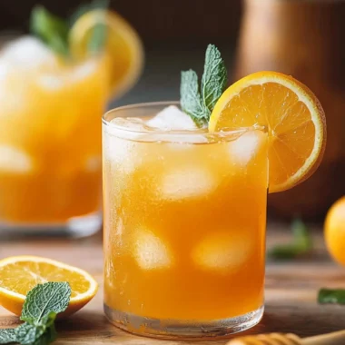 Citrus and Honey Mocktail