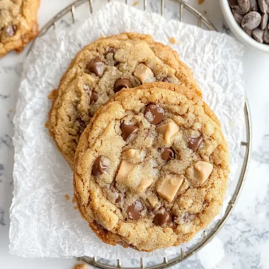 Toffee Chocolate Chip Cookies