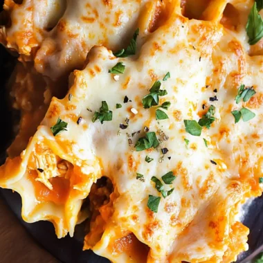 Buffalo Chicken Lasagna Roll Ups