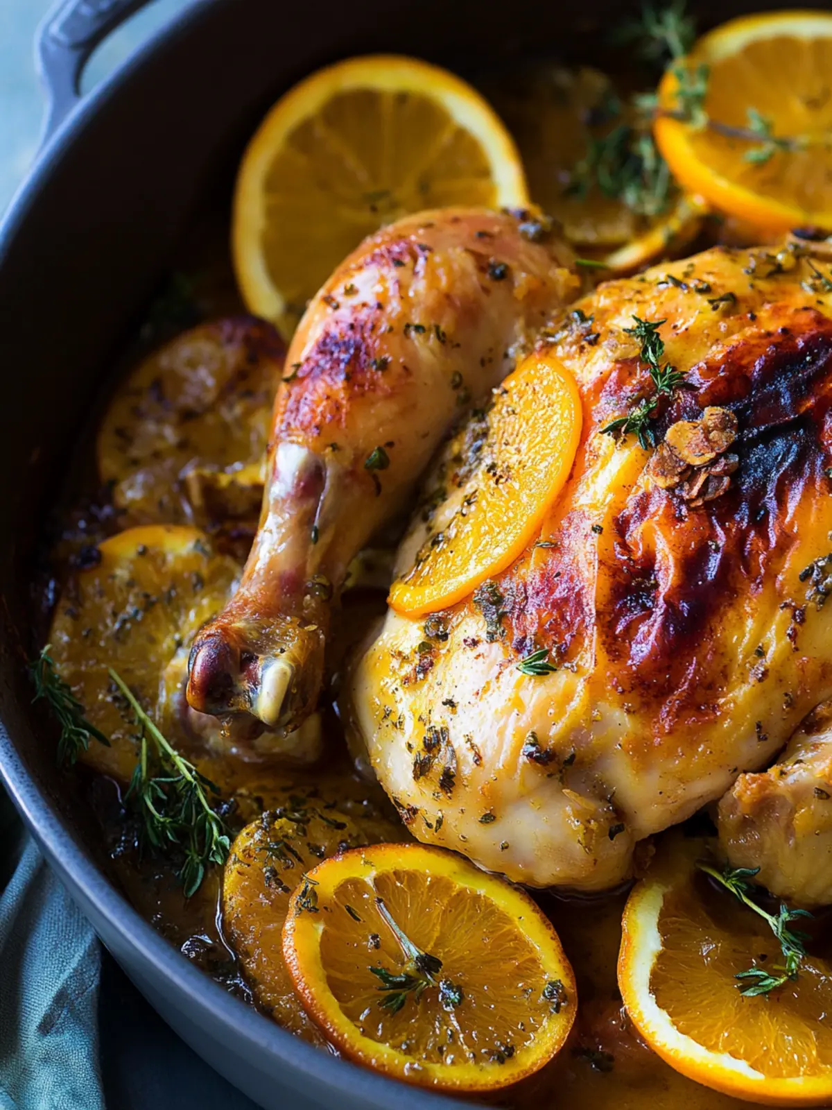 Orange Cumin Roast Chicken