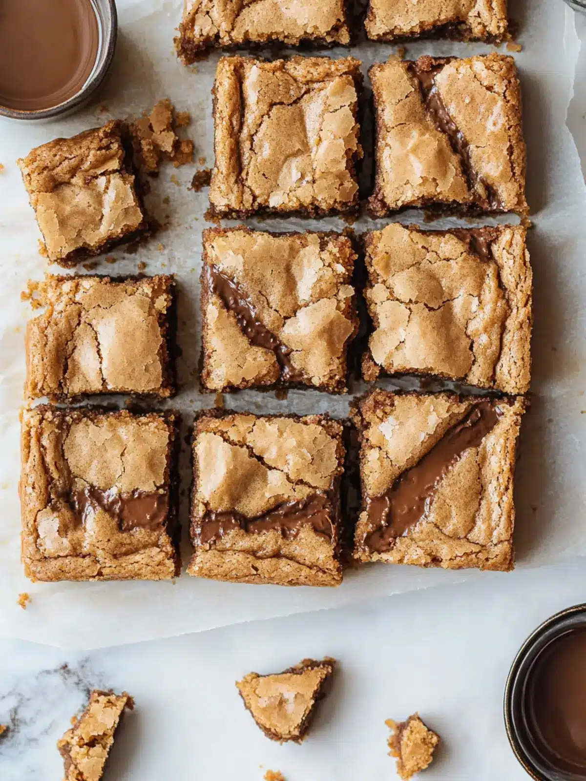 Brown Butter Biscoff Blondies