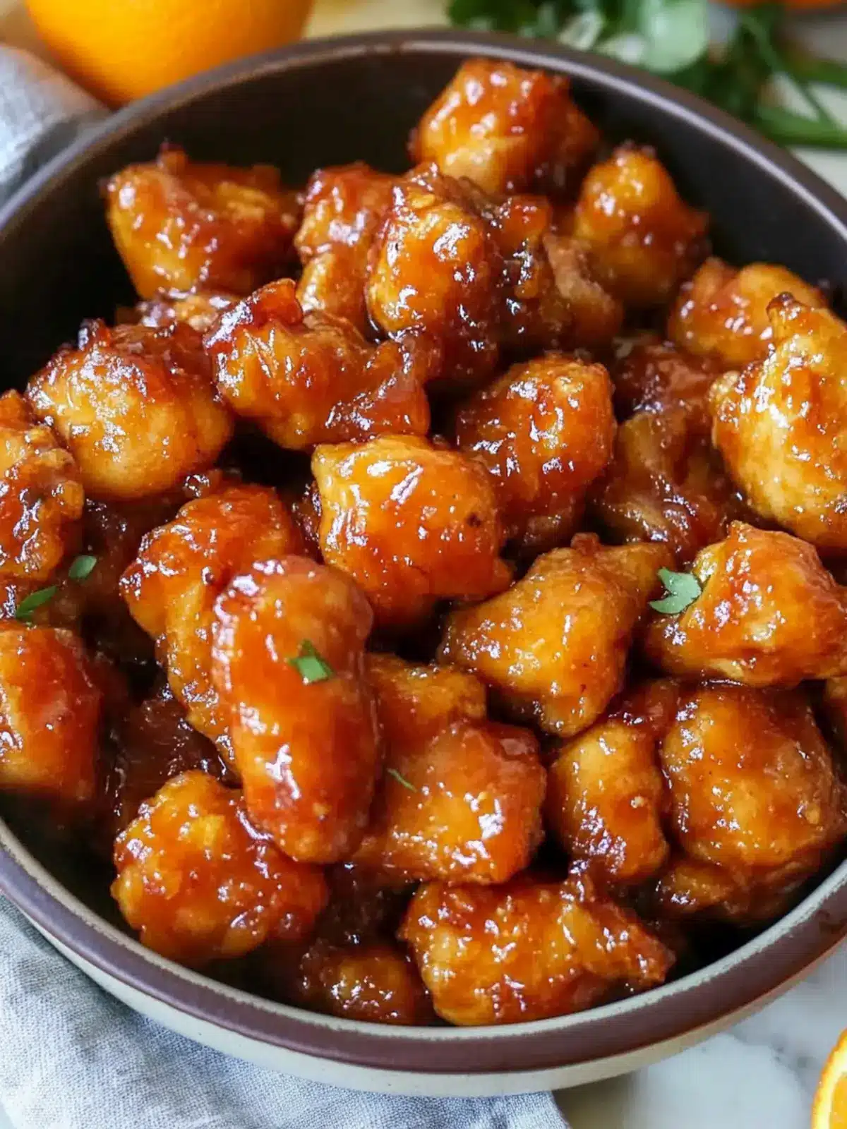Baked Orange Chicken