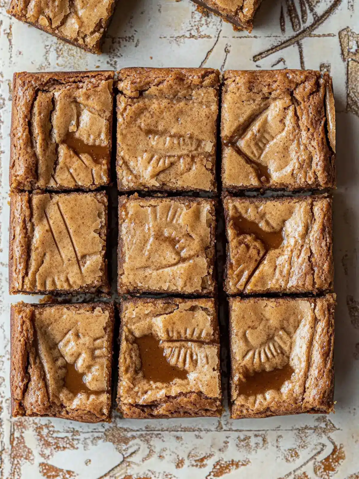Brown Butter Biscoff Blondies