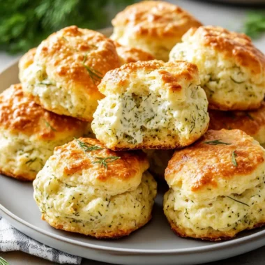 Dill-Pickle Dill Havarti Savory Biscuits