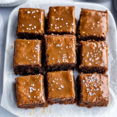 Pretzel Bottom Caramel Brownies You Can't Resist 9 Pretzel Bottom Caramel Brownies