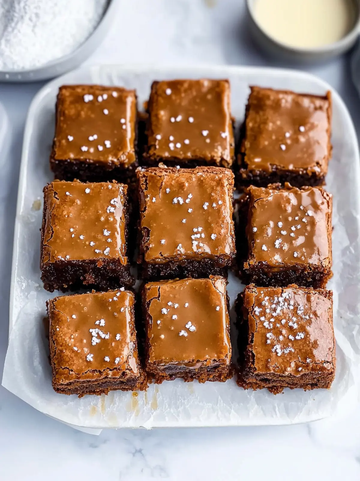 Pretzel Bottom Caramel Brownies You Can't Resist 5 Pretzel Bottom Caramel Brownies