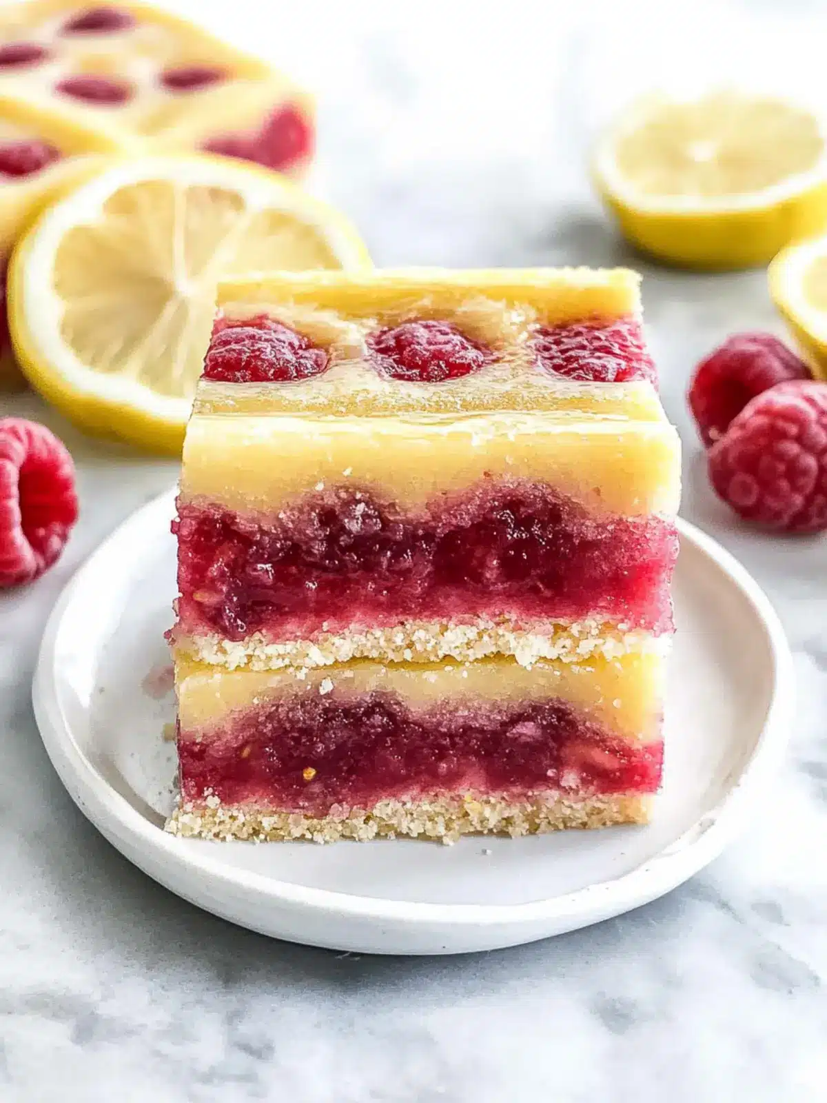 Lemon Raspberry Bars