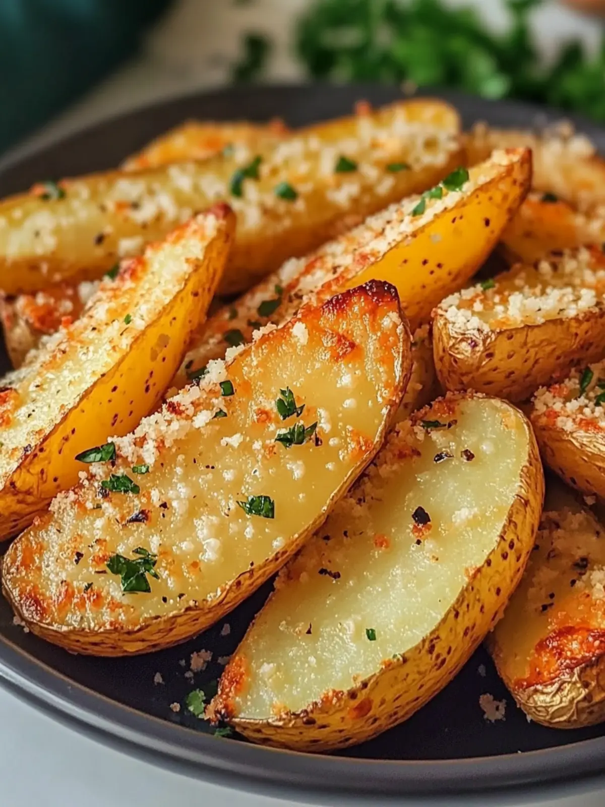 Baked Garlic Parmesan Potato Wedges: Crispy, Flavor-Packed Bliss 5 Baked Garlic Parmesan Potato Wedges