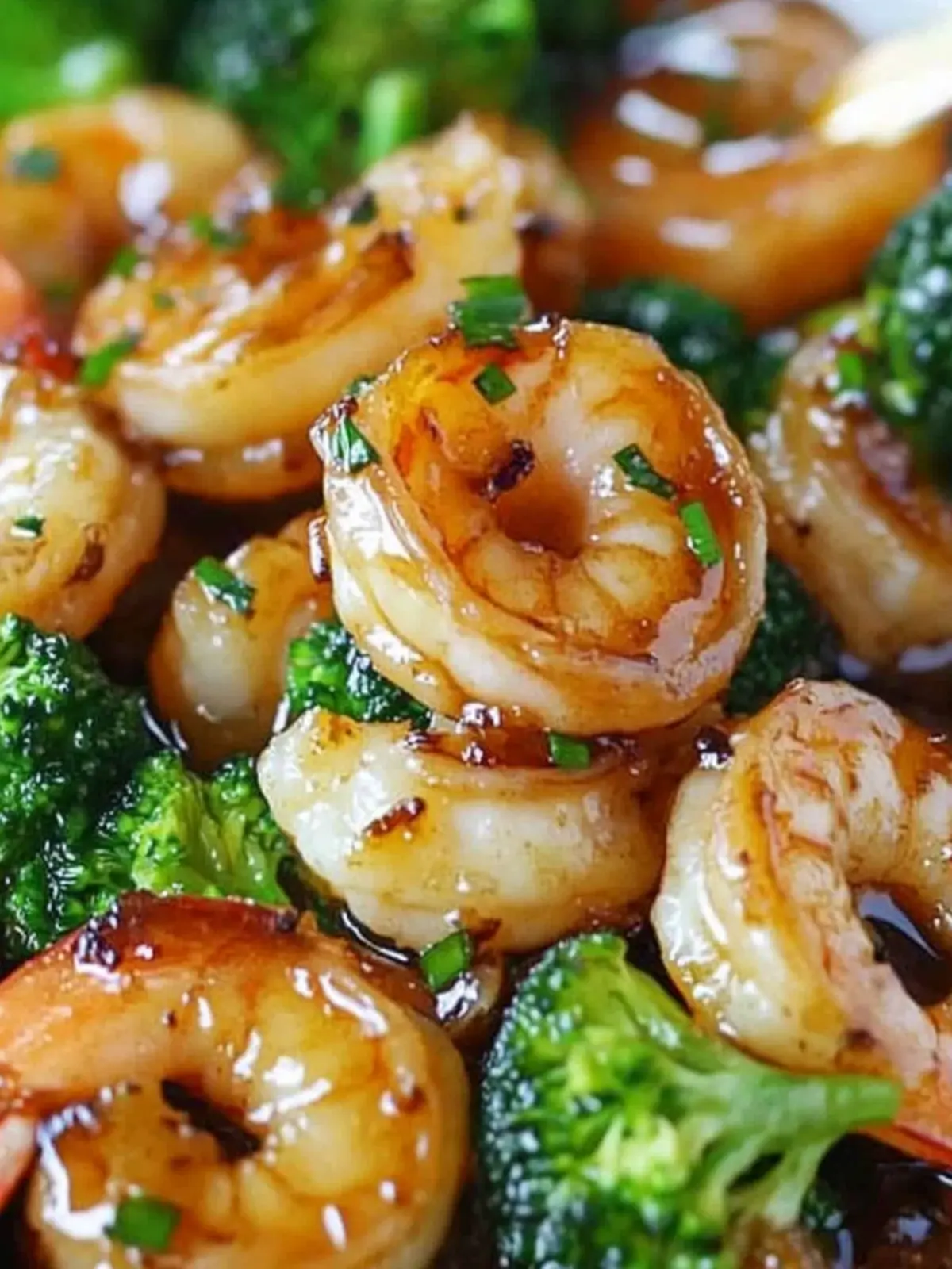 Honey Garlic Butter Shrimp & Broccoli