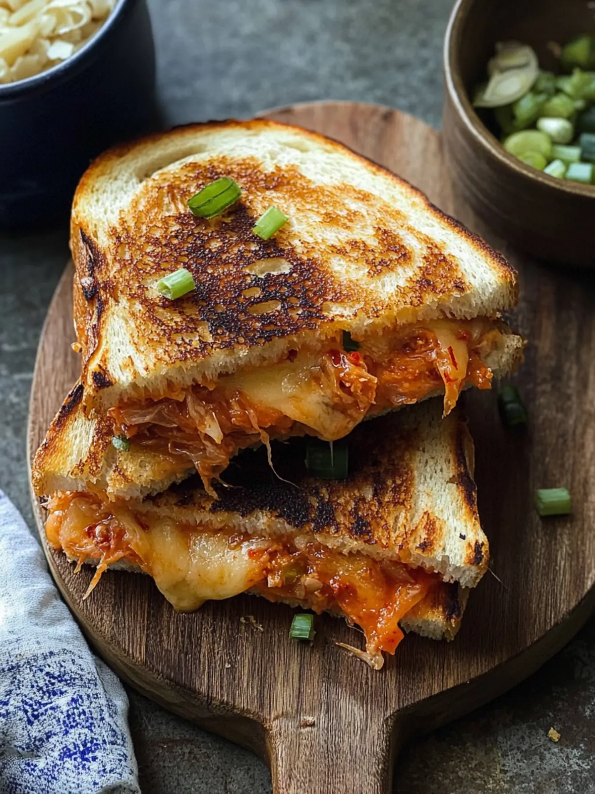 Spicy Kimchi Grilled Cheese: Elevate Your Comfort Food Game 4 Kimchi Grilled Cheese