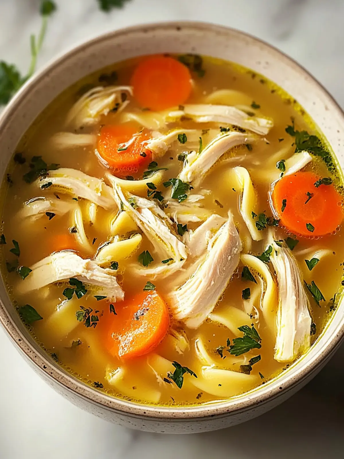 Homemade Chicken Noodle Soup