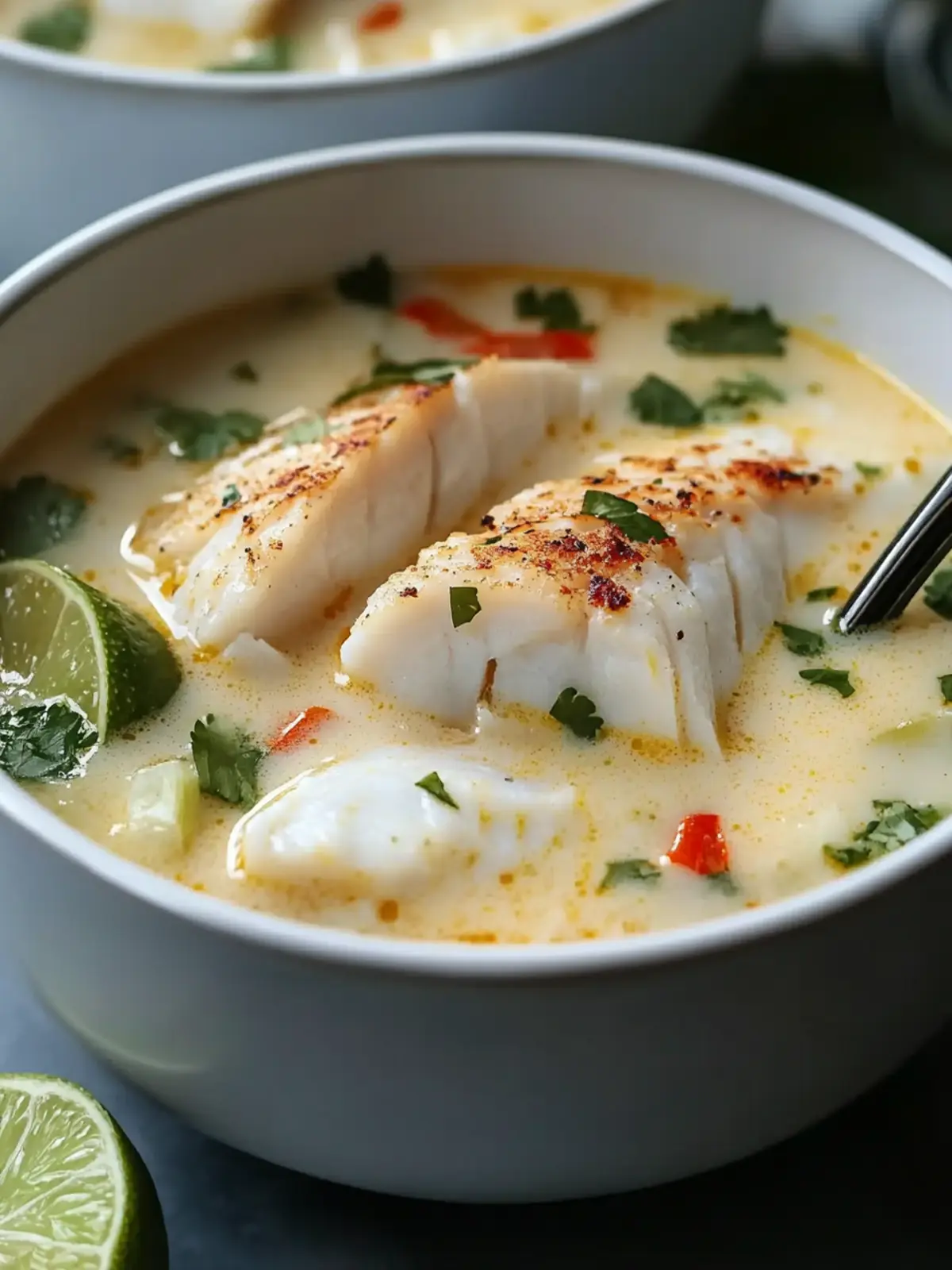 Coconut Lime Fish Soup: A Tropical Comfort in Every Spoon 2 Coconut Lime Fish Soup